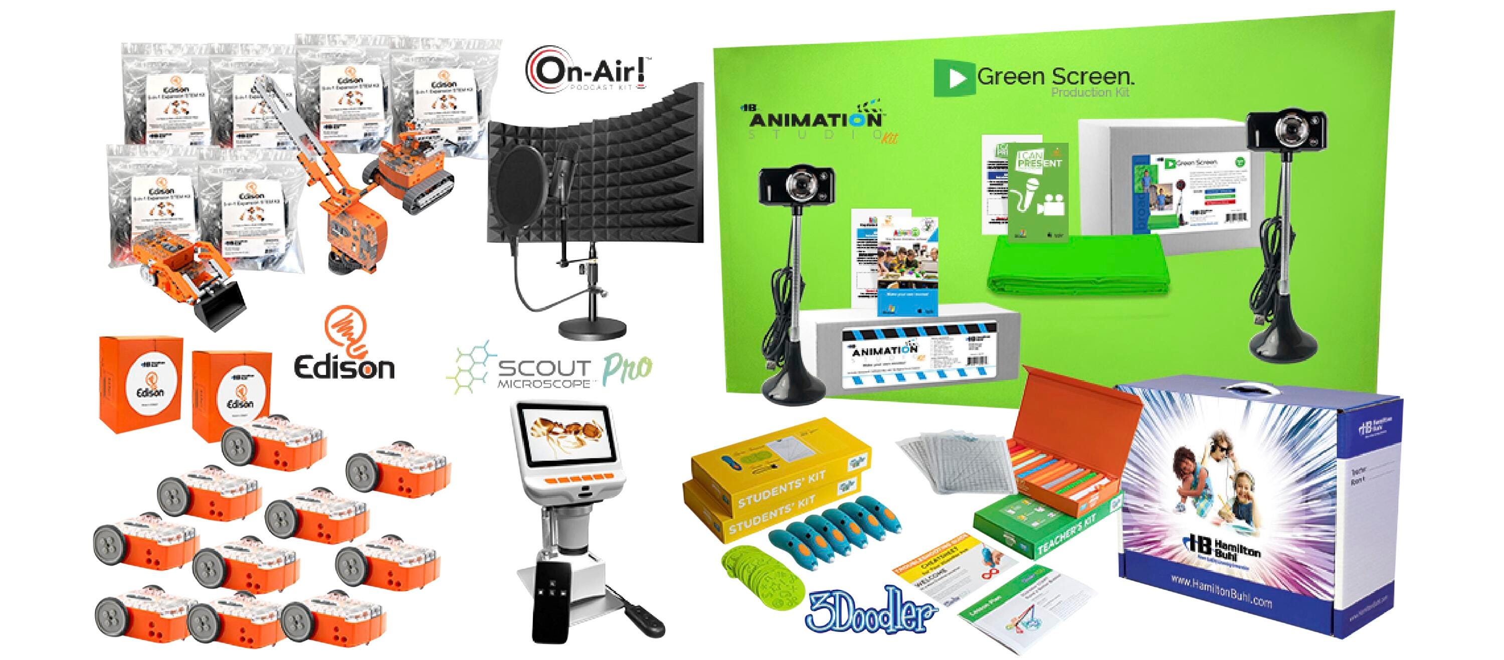 HamiltonBuhl Intermediate Level Deluxe STEAM/STEM Kit, Item 2100964